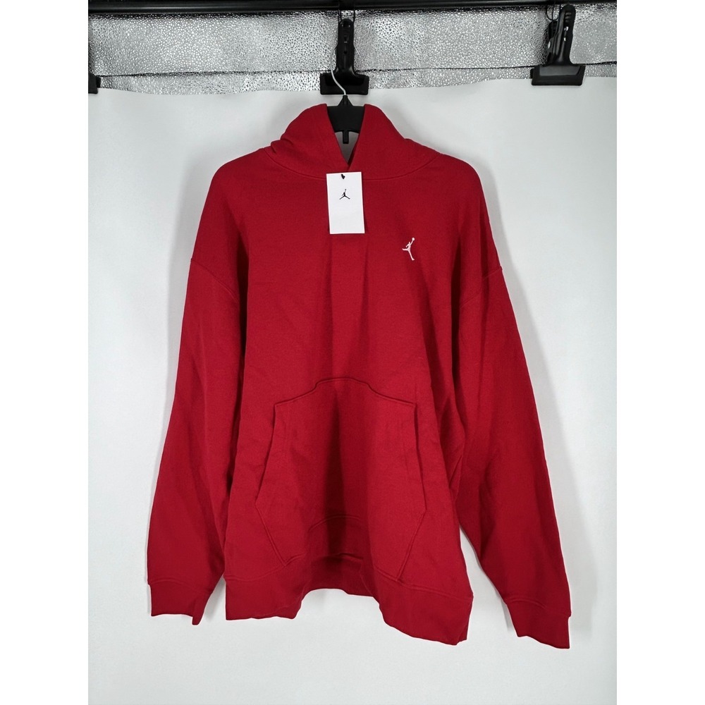 Jordan Essential Fleece Brooklyn Hoodie Sweatshirt Men's 2XL‎ Jumpman FJ7774-697